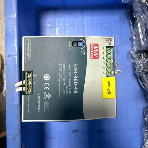 SDR-960-48 明纬开关电源 48V工业导轨电源议价维修