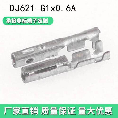 国产DJ621-G1x0.6A汽车线束连接器接线端子 车用接插件  插片