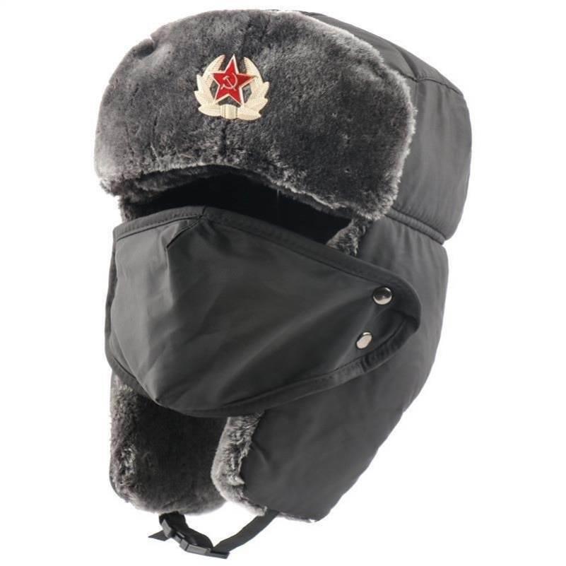 苏联帽cccp帽子苏联帽子苏联帽苏联政委帽俄罗斯帽雷锋帽户外
