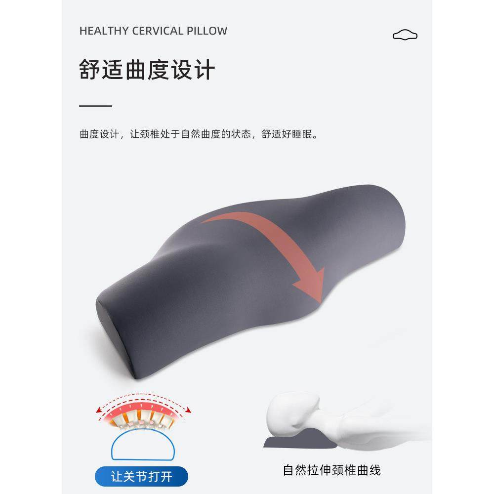 颈椎枕睡觉专用护颈椎睡助SLRY5952反牵引单眠人记忆棉弓枕头四季,床上用品,功能枕/保健枕/养生枕,淘宝优惠券,粉丝福利购,淘宝优惠卷