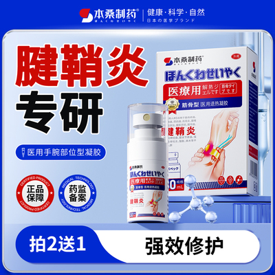 专治大拇指腱鞘炎专用疼痛贴鞘腱炎膏药护腕手腕劳损医用护套正品