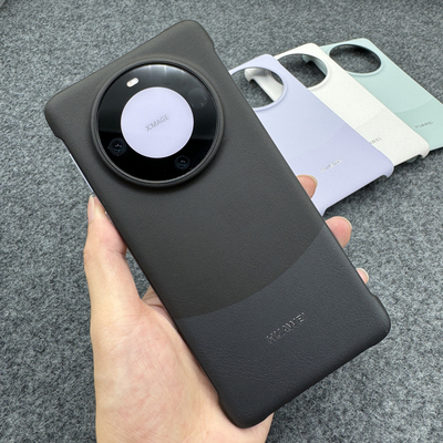 华为mate60pro素皮简约手机壳