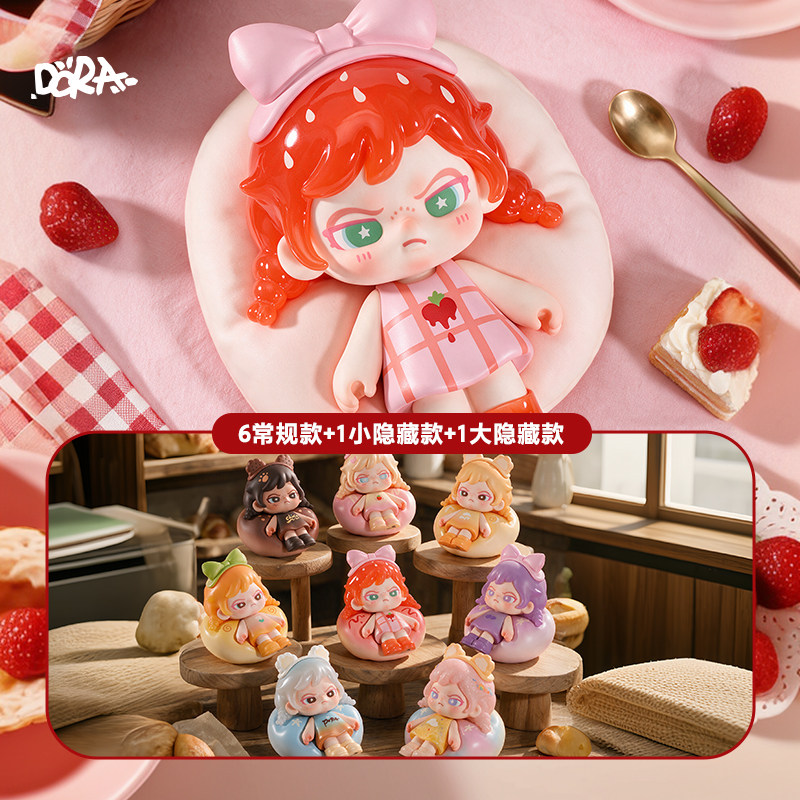 【tnt】DORA 一口小面包系列mini盲盒新品发售图片