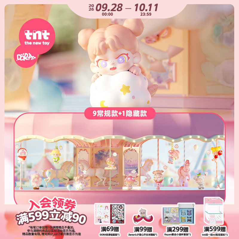 【tnt】DORA小时光系列mini盲盒手办新品上新图片