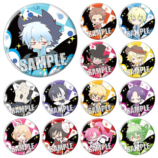 贝鲁琪雅G徽章定制动漫铁底二次元胸章吸血鬼仆人HYDE小黑吧唧