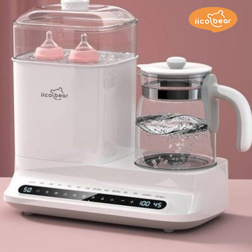 亿可熊奶瓶消毒器烘干三合一温奶暖奶器家用恒温壶婴儿冲奶一体机,厨房电器,暖奶器/加热器/保鲜机,淘宝优惠券,粉丝福利购,淘宝优惠卷