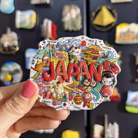 3D stereoscopic fridge magnets from all over the world, city travel, European countries, and creative souvenirs for tourism thumbnail 7
