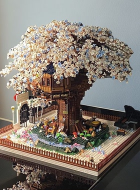 积木玩具益智拼装女孩礼物手工diy6岁以上2025新款建筑拼图成人版