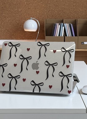 M[新爱心蝴蝶结]笔记本电脑保护壳华为笔记本保护壳微软电脑保护壳笔记本保护套macbook外壳M4清新爆款