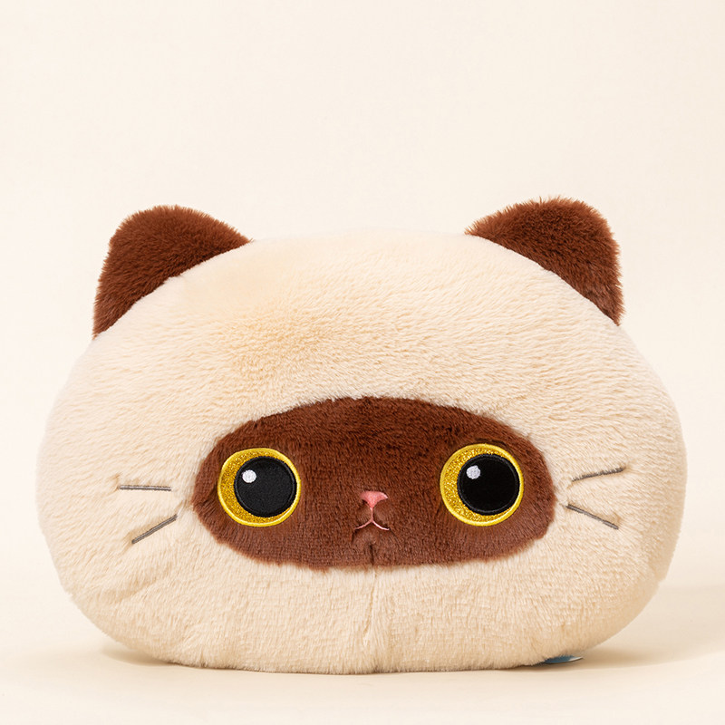 正版暹罗猫毛绒玩偶猫咪抱枕超软坐垫睡觉沙发靠垫生日礼物送女生,玩具/童车/益智/积木/模型,毛绒/玩偶/公仔/布艺类玩具,淘宝优惠券,粉丝福利购,淘宝优惠卷