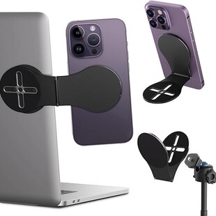 magsafe磁吸同屏支架笔记本侧边扩展特斯拉车机悬浮车载手机支架