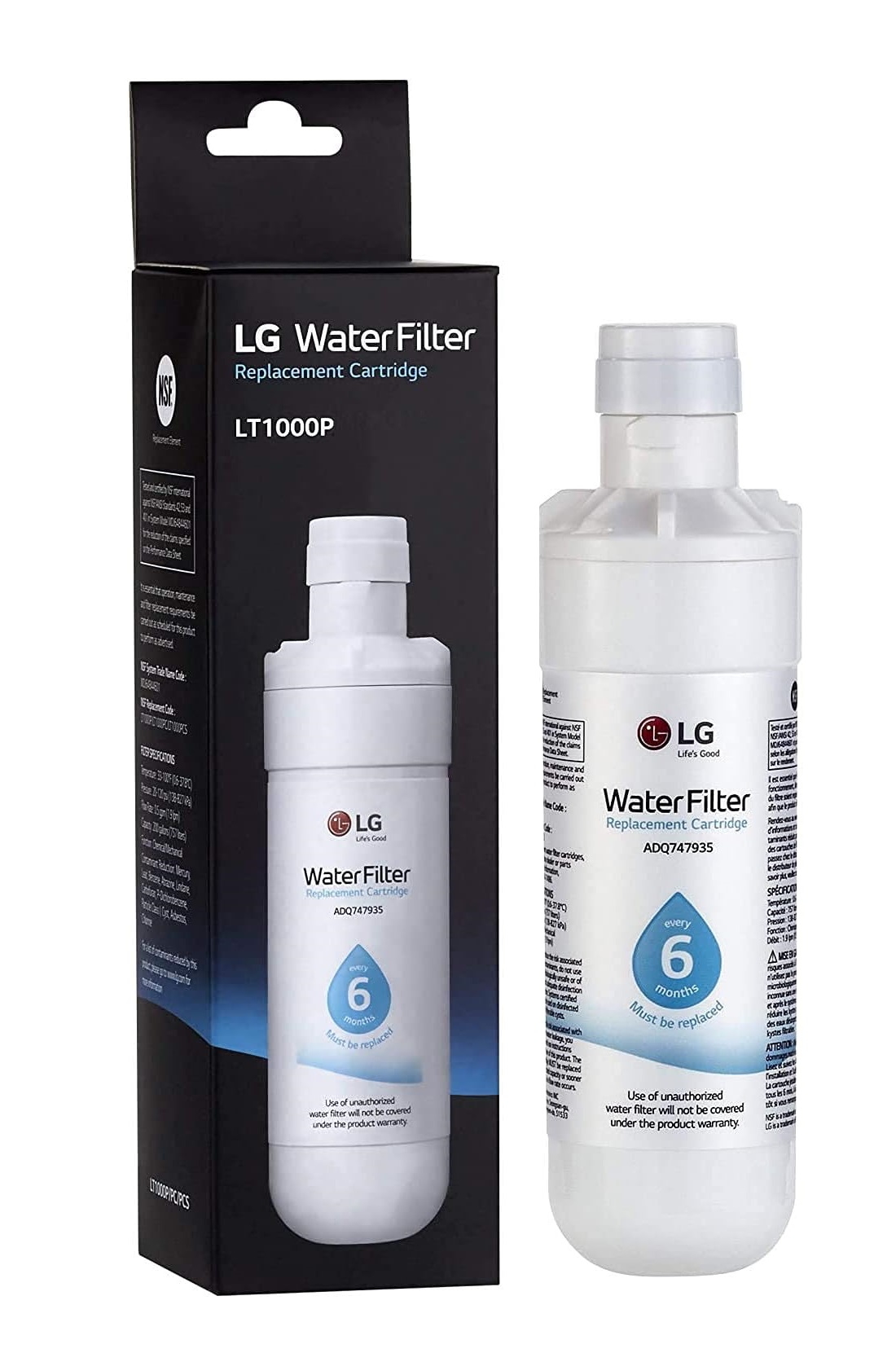 LT1000P冰箱过滤器 Refrigerator Water Filter for ADQ74793501