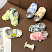 男女宝宝防滑隔凉软底学步儿童室内鞋 婴儿地板袜春秋夏季 薄款 袜套
