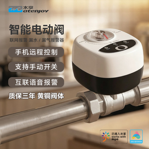 小爱同学音箱语音控制水享智能阀