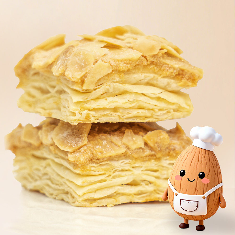 扁桃仁千层酥 米焙食验室新品 高品质茶点网红零食伴手礼糕点心