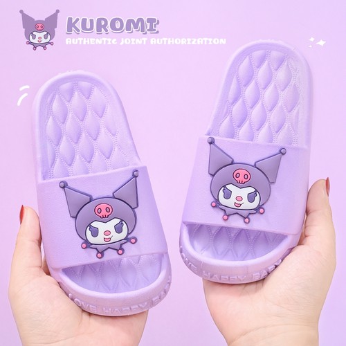 儿童拖鞋库洛米女童新款居家用浴室内洗澡防滑外穿软底宝宝凉拖鞋