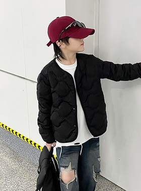 若宿/麦克小乖/UCUB 95白鸭绒羽绒内胆校服内搭儿童轻薄羽绒外套