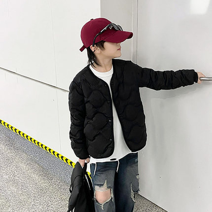 若宿/麦克小乖/UCUB 95白鸭绒羽绒内胆校服内搭儿童轻薄羽绒外套