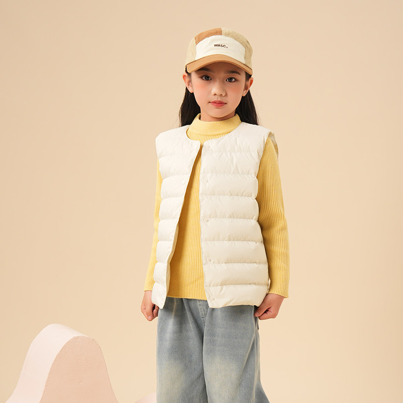 若宿/麦克小乖/UCUB 95白鸭绒羽绒马甲儿童羽绒马甲羽绒内胆内胆,童装/婴儿装/亲子装,羽绒马甲,淘宝优惠券,粉丝福利购,淘宝优惠卷