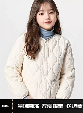 童装男童女童PUFFTECH空气棉服25冬季新款便携式外套可机洗478125