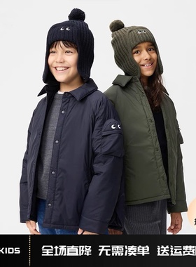 童装2024冬款男童女童PUFFTECH空气棉服茄克/保暖外套夹克473225