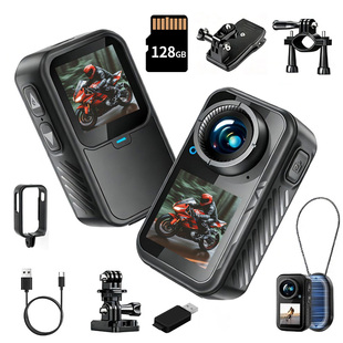 5K高清运动相机骑行防抖防水摩托车vlog摄像机行车记录仪拇指相机