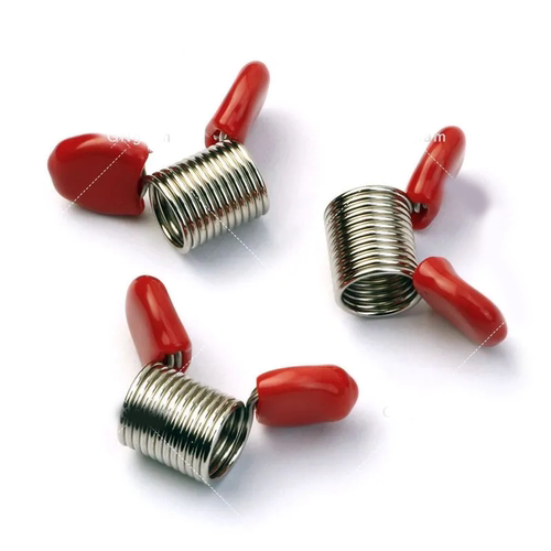 穿珠止珠弹簧夹防掉落夹线弹簧