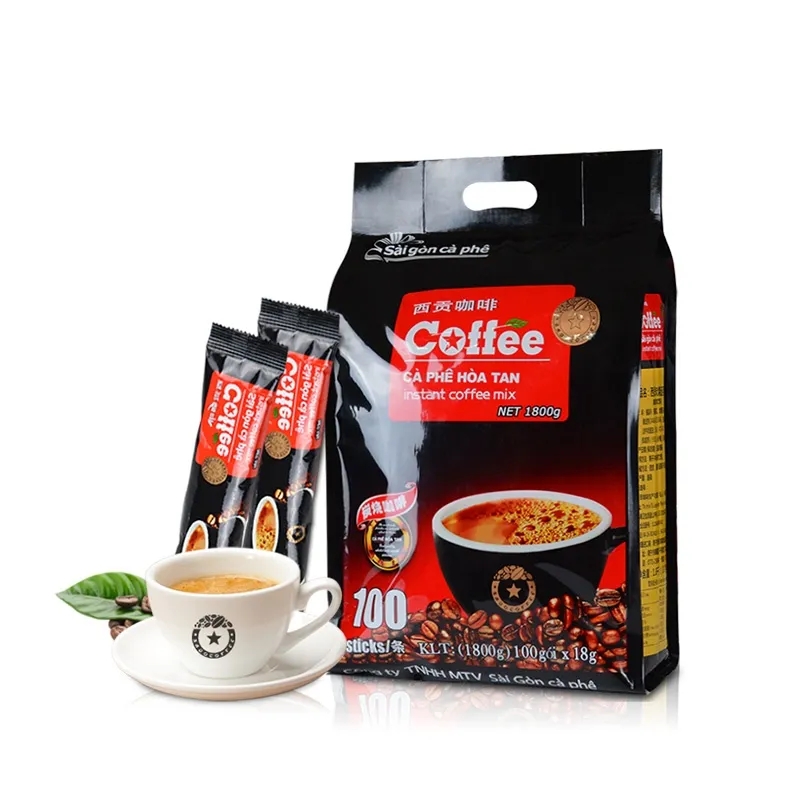 西贡(SAGOCOFFEE)越南进口咖啡速溶三合一炭烧猫屎咖啡味咖啡粉