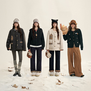 【所有女生的衣橱直播间】IHDXD外套/面包毛衣/薯片毛衣/牛仔裤