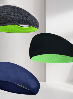 新款lu运动发带吸汗止汗头带男女跑步健身骑行头巾瑜伽头箍束发带