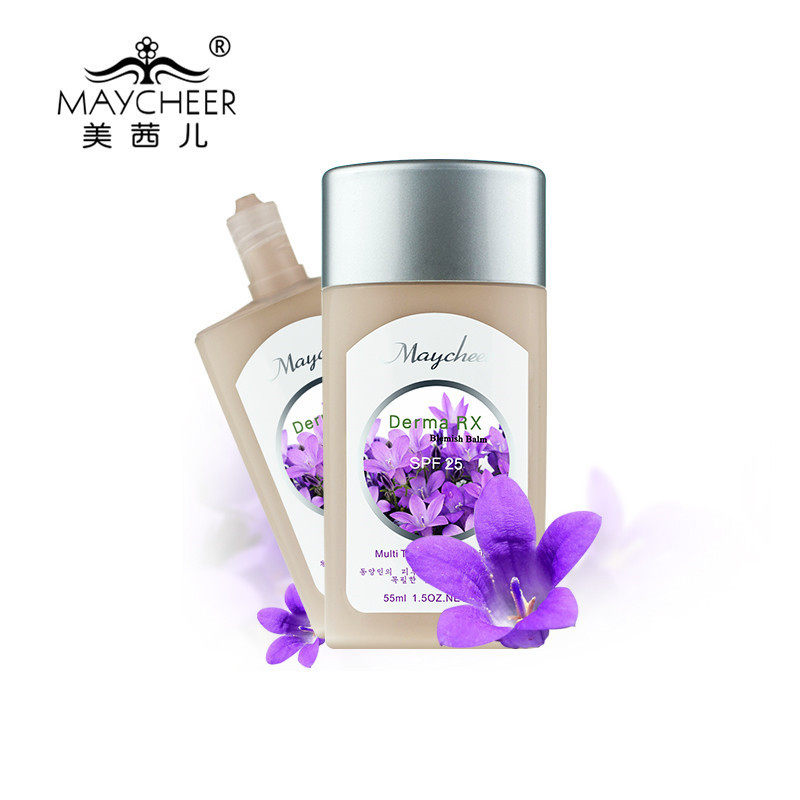 新款推荐美茜儿多功能修护BB霜55ml 裸妆遮瑕粉底液 保湿控油