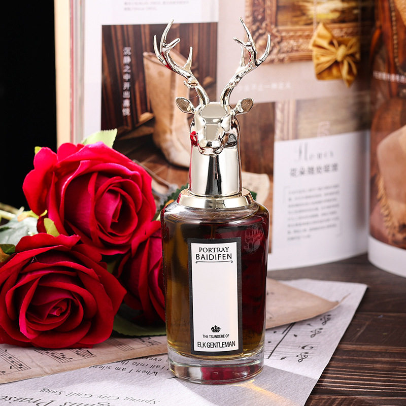 新款推荐兽首香水男士持久淡香麋鹿公爵香水魅力清香80ml
