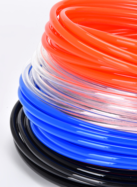 PU8*5/6*4 黄色气管/绿色/透明蓝/风炮管空压机气动软管气线