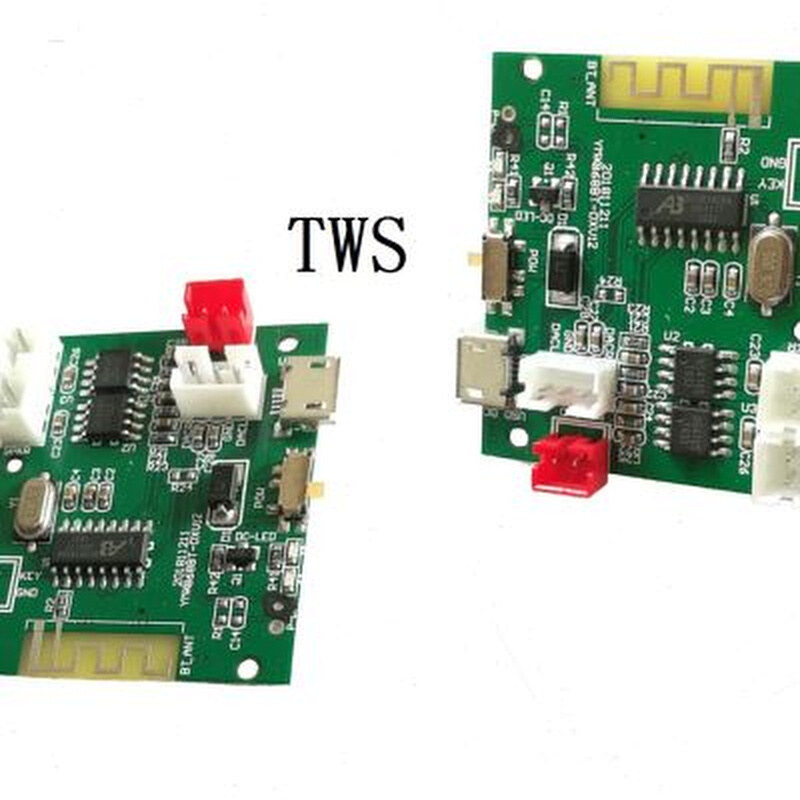 5V双5W蓝牙50TWS对箱功放板50蓝牙对箱蓝牙模块TWS功放板模块