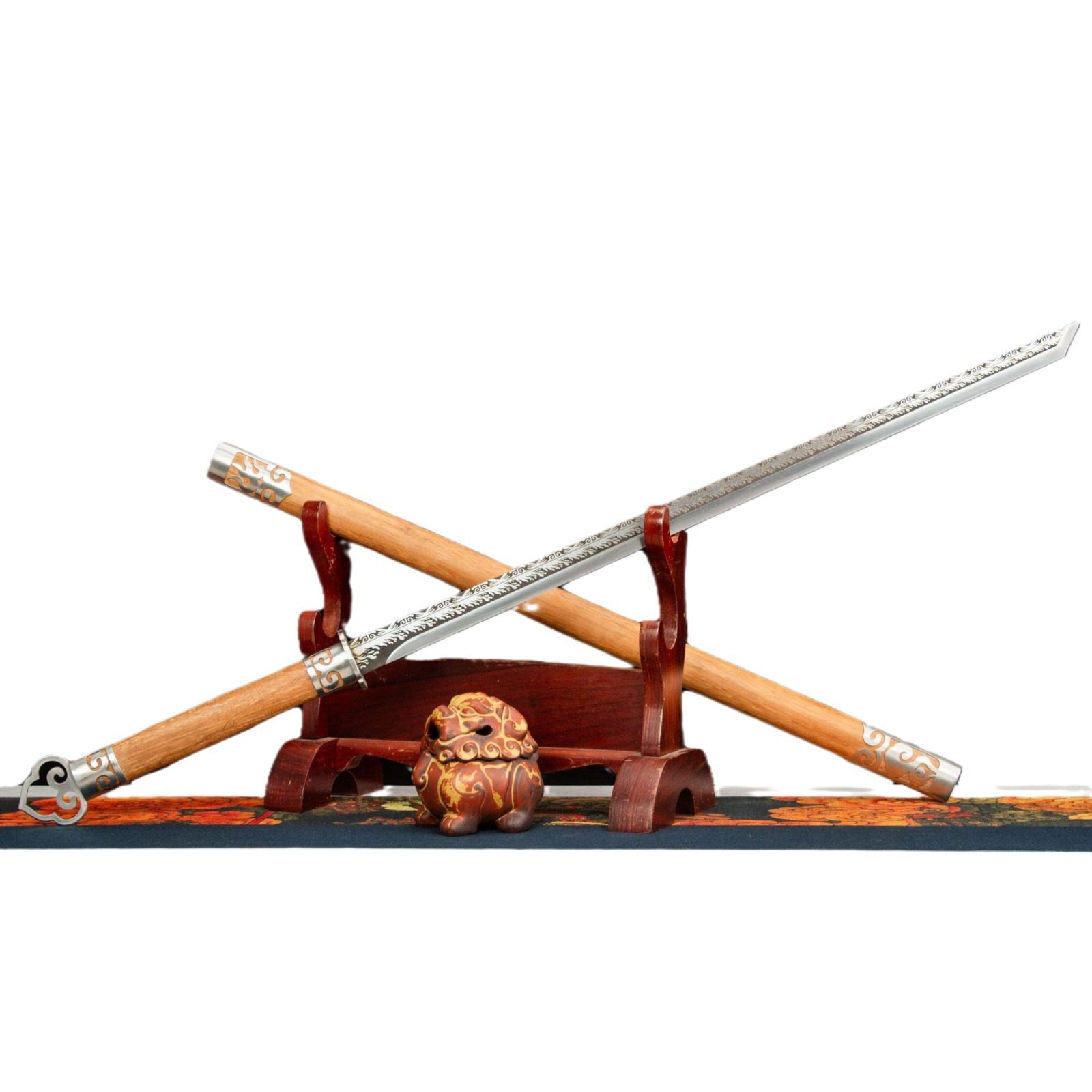 龙泉市刀剑高锰钢手工锻打环手唐横刀隋刀影视硬宝剑冷兵器未开刃,金属材料及制品,其他金属制品,淘宝优惠券,粉丝福利购,淘宝优惠卷