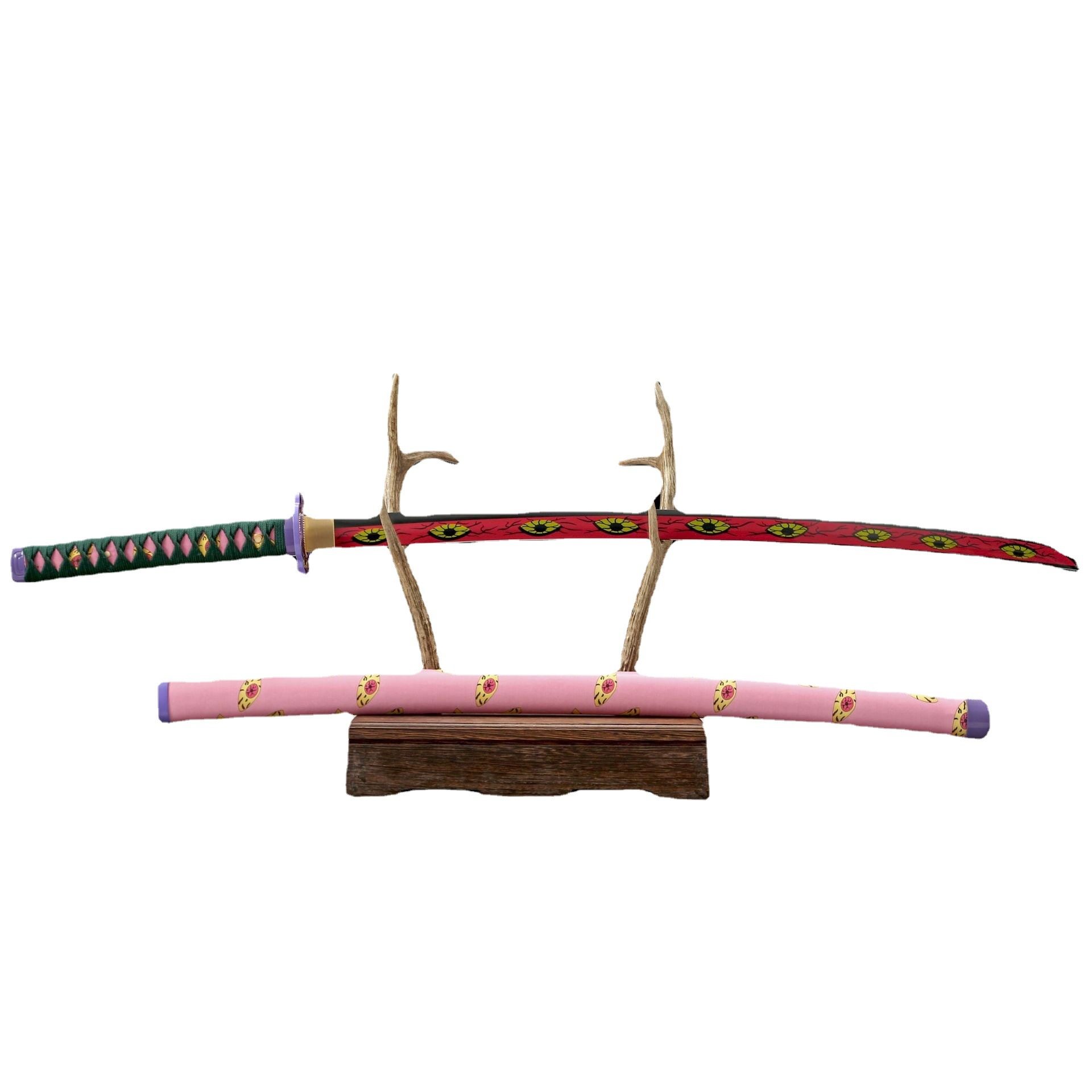 龙泉市刀剑动漫1045碳钢Katana指挥刀鬼灭之刃黑死牟冷兵器未开刃,金属材料及制品,其他金属制品,淘宝优惠券,粉丝福利购,淘宝优惠卷