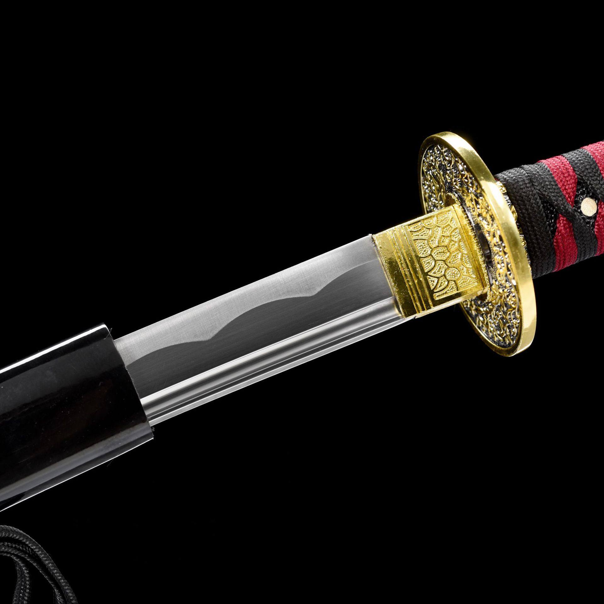 龙泉市刀剑1045中碳钢日式居合刀Katana影视冷兵器宝剑收藏未开刃,金属材料及制品,其他金属制品,淘宝优惠券,粉丝福利购,淘宝优惠卷