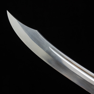 龙泉市刀剑高锰钢手工锻打牛尾雁翎刀锦衣卫清刀双手刀收藏未开刃