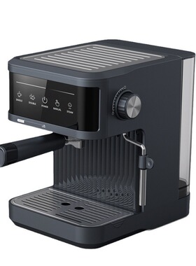 多功能意式咖啡机家用全自动小型奶泡拉花蒸汽15bar欧美英规现货