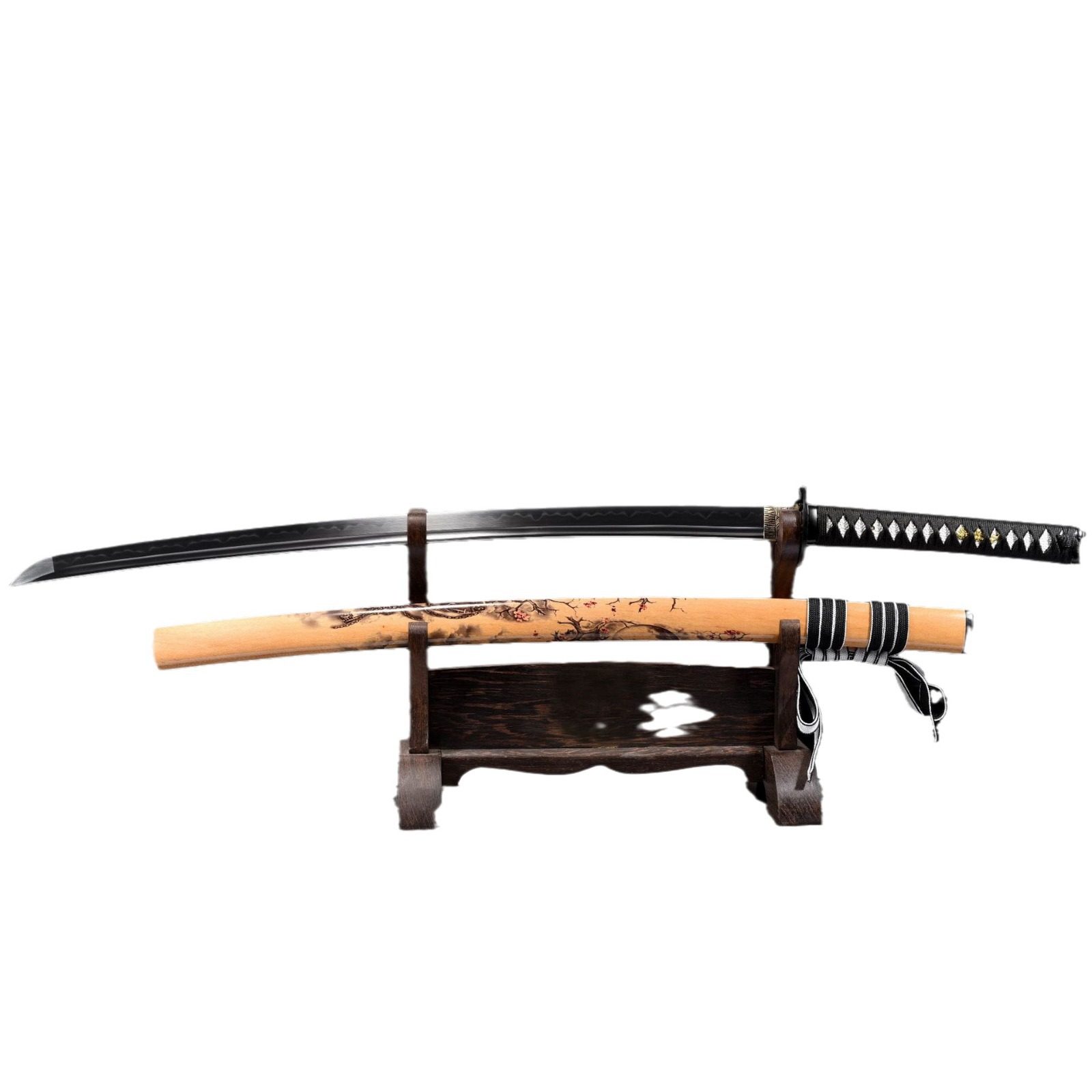 龙泉市刀剑T10烧刃日式指挥太刀一体打刀影视硬宝剑冷兵器未开刃,金属材料及制品,其他金属制品,淘宝优惠券,粉丝福利购,淘宝优惠卷