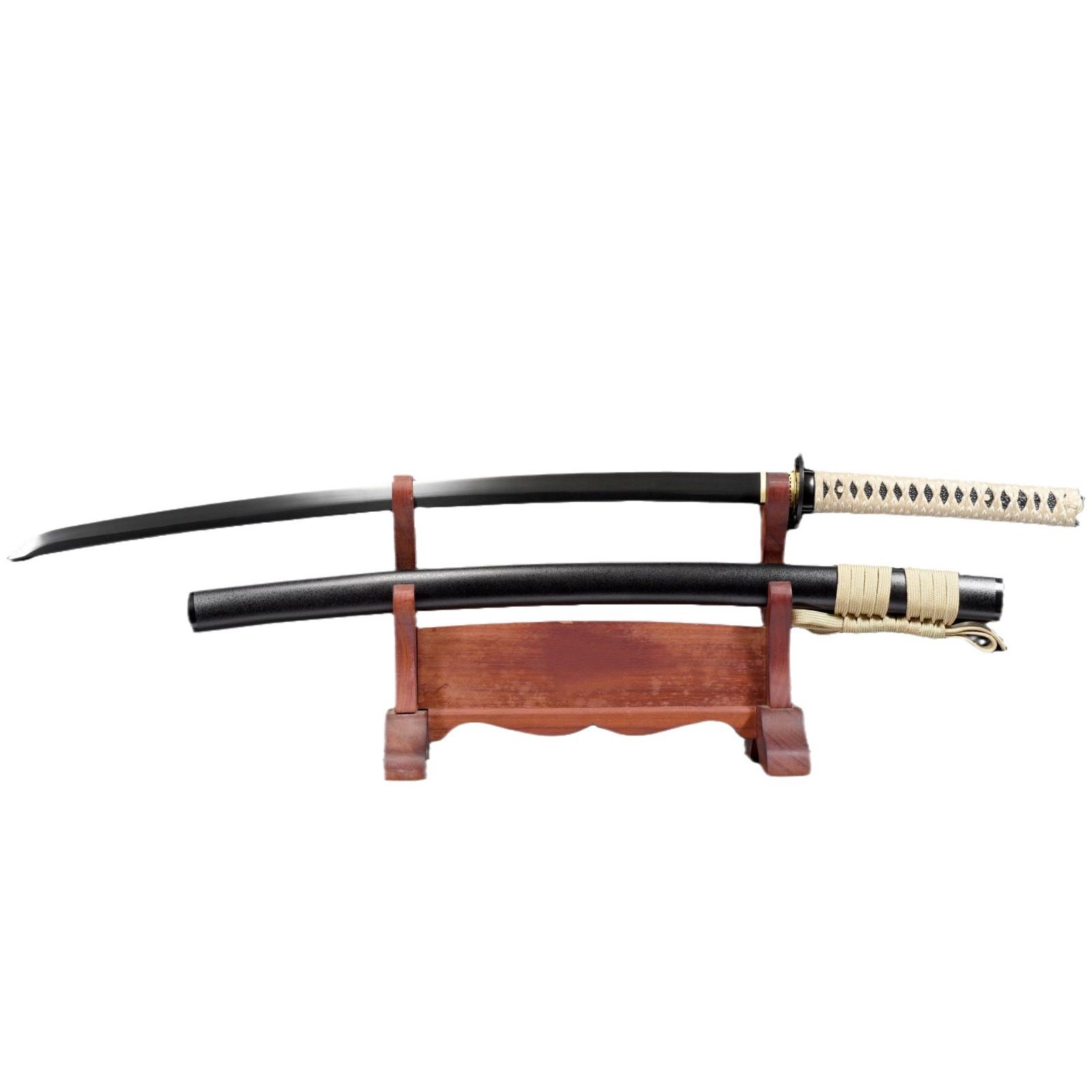 龙泉市刀剑弹簧钢发黑日式指挥刀Katana影视冷兵器宝剑收藏未开刃,金属材料及制品,其他金属制品,淘宝优惠券,粉丝福利购,淘宝优惠卷