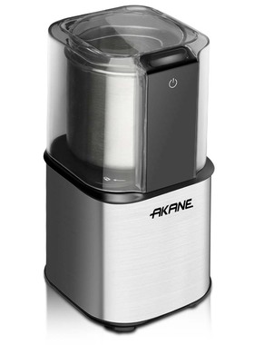 AKANE跨境欧规电动磨豆机干磨机家用轻便研磨杯便携咖啡豆打粉机