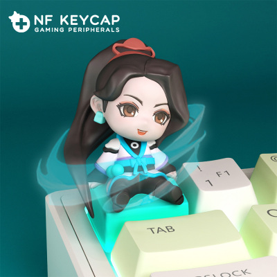 无畏契约键帽贤者键帽瓦罗兰特键帽机械键盘适配客制化机械键盘帽