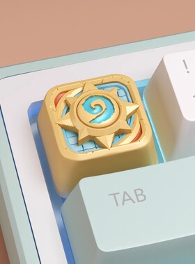 炉石传说键帽  艺术树脂键帽机械键盘个性立体键帽esc