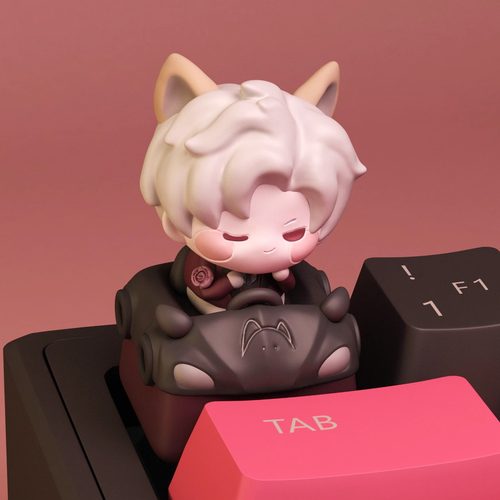 秦澈键帽乙游周边键帽恋与制作人键帽机械键盘客制化esc