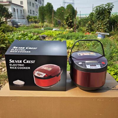 SILVER CREST Rice cooker英文5L家用智能预约电饭煲工厂直销