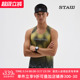STAW世拓上海城市竞速背心马拉松训练跑步运动田径无袖 T恤速干衣