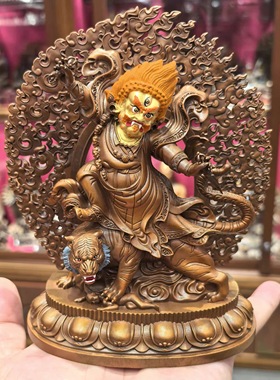 愤怒莲师/格热/多杰卓洛/忿怒莲师/莲花生大师/莲师八变/莲师15cm