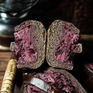 杏柠手作桑葚蓝莓碱水欧包营养早餐健康代餐零食下茶面包网红点心