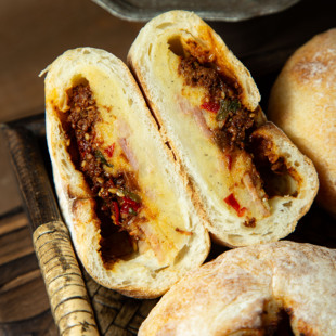 杏柠果新土豆泥培根恰巴塔手作欧包早餐代餐面包网红休闲零食